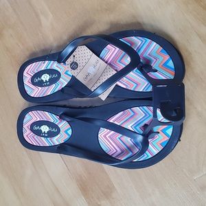 Flip flops by gaahuu size L 9-10